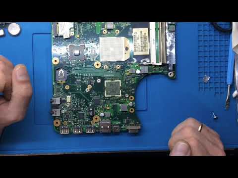 Compaq 615 нет изображения меняем северный мост