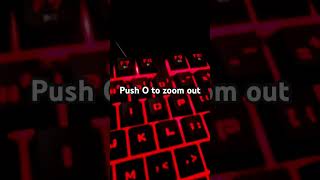 How to zoom in and out on pc Roblox