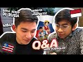 BIAYA HIDUP MAHASISWA BARENG PACAR RUSIA! Q&A TEMAN MALAYSIA