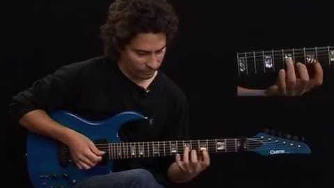 Arpeggio sequence with Hybrid Picking Technique - Lead Guitar Lesson