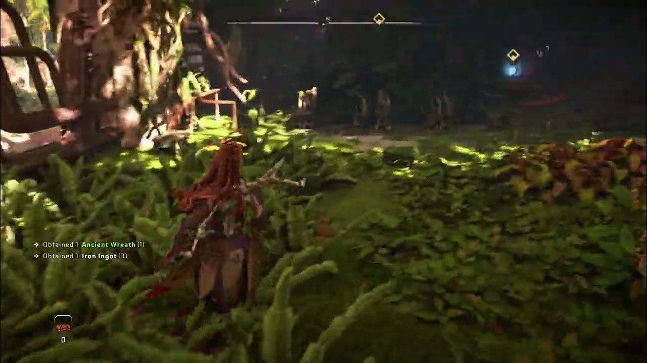 Horizon Forbidden West Get Ancient Wreath and Iron Ingot YouTube
