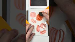 Make fun pumpkin patch card with the Painted Pumpkins Bundle #stampinup #cardideas