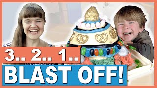 Blast Off with This Amazing Rocket Ship Cake! (Fun & Easy Spaceship Cake Idea)