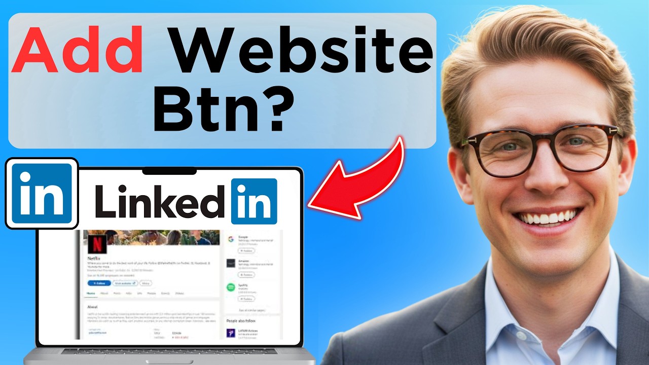 How to Add Visit My Website Button on LinkedIn (Tested) - YouTube
