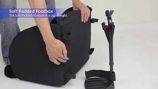 Soft Padded Footbox Wheelchair Accessories - How to Install screenshot 5