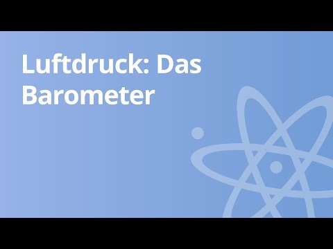 Video: Was Ist Ein Barometer?