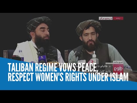 Taliban regime vows peace, respect women's rights under Islam
