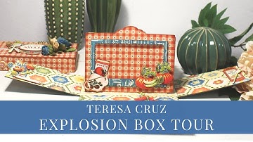 Explosion Box Tour by Teresa Cruz for Graphic 45