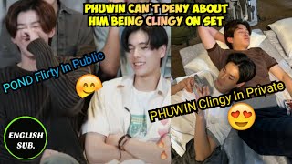 [PondPhuwin] PHUWIN Can't Deny About His Clinginess On Set And Their Co-Actors As Witness | BL Wins