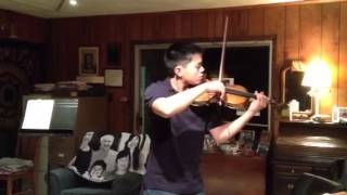 Mendelssohn Violin Concerto (2nd Movement excerpt)