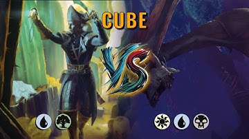 MTG Cube - Simic Midrange by DamienF16 VS Esper Midrange by TheSandman