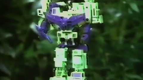 Transformers G1 Constructicons Toy Commercial