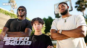Karl-Anthony Towns & Myles Turner Surprise A No Days Off Basketball Legend!