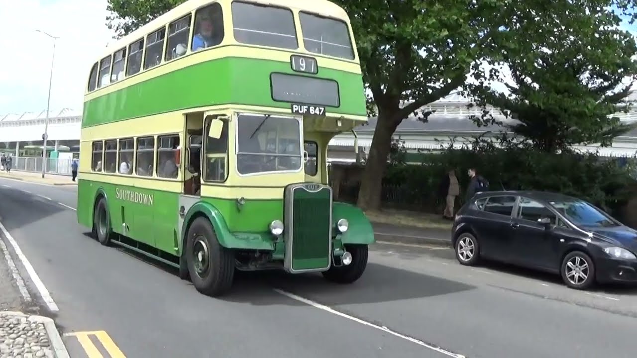 Eastbourne Classic Bus Running Day 2024. Part 1 of 2.