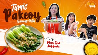 TUMIS PAKCOY MENJADI MENU ANDALAN DIET NINDY | NINDY MASAK