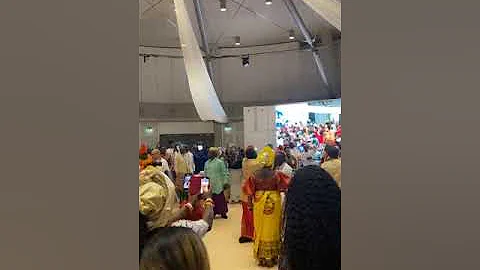 ARRIVAL OF OGIAME ATUWATSE 111, THE OLU OF WARRI KINGDOM @ UGBAJO ITSEKIRI UK 2023.