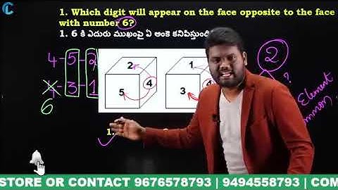 Dice Reasoning Tricks   No Pen No Paper   USEFUL FOR SSC, RAILWAY, APPSC, TSPSC,CSAT AND OTHER EXAMS
