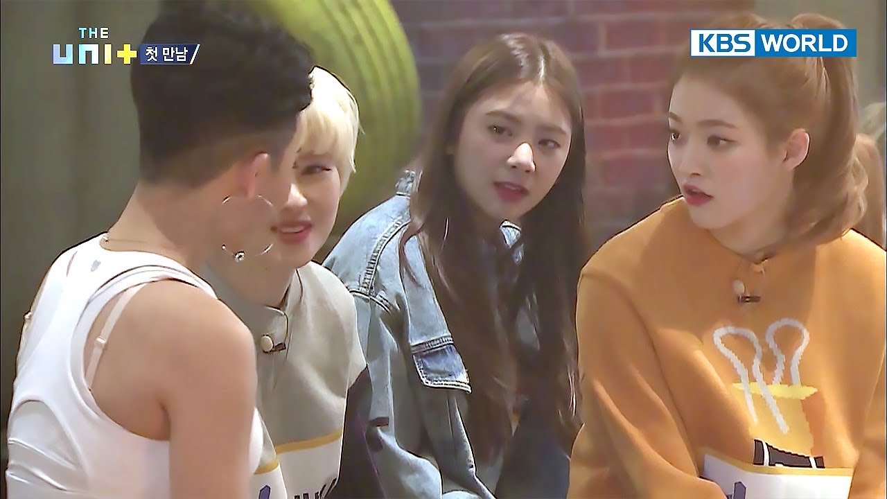 Female contestants' first encounter is tense! [The Unit/2017.12.21]