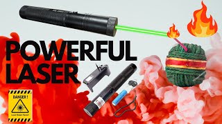 Cheapest Powerful Laser Light Unboxing Experiment With Laser Light In Telugu