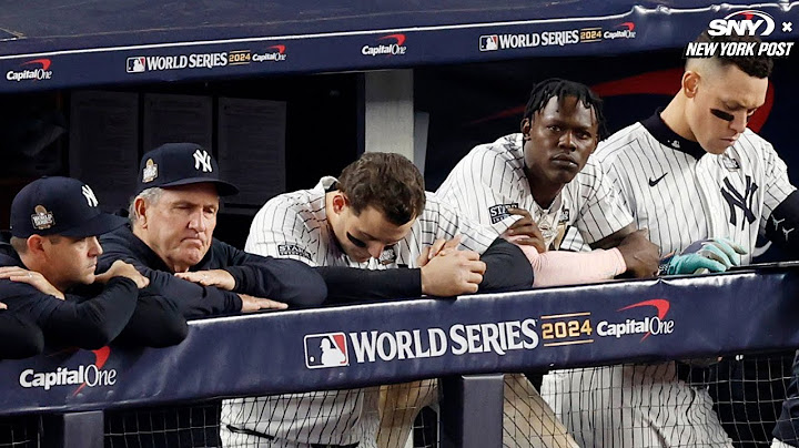 Yankees’ poor fundamentals led to historic World Series collapse