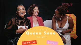 Watch the cast of &#39;Queen Sono&#39; play &#39;Would You Rather: The Spy Edition&#39;
