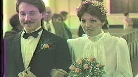 Dona & Scotts Wedding P1 1983