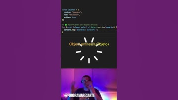 Querés clave y valor? Usá Object.entries() - Aprende a programar con @ProgramarEsArte