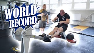 World Record Concept2 | Rekord Świata - Concept2 | Strongman vs CrossFit