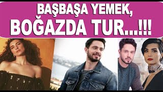 Murat Boz Tuba Büyüküstün Baş Başa Yemek Yedi, Boğazda Tur Attı