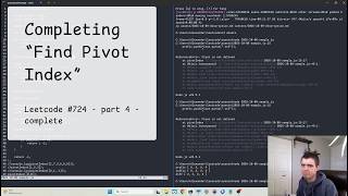 Completing Find Pivot Index