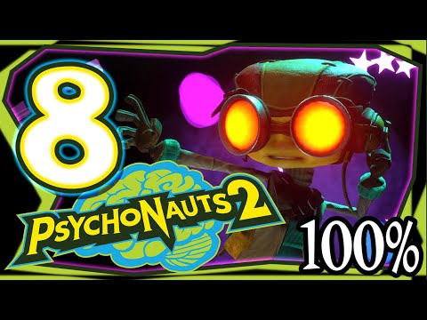 Psychonauts 2 Walkthrough Part 8 (XB1, PS4, PC) 100% - YouTube