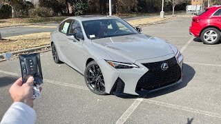 2024 Lexus IS 350 F Sport: Start Up, Exhaust, Test Drive, Walkaround, POV and Review