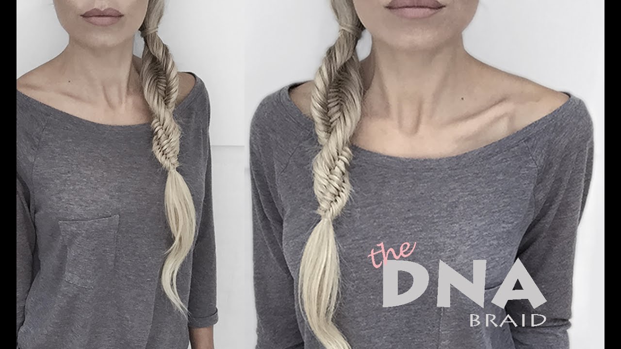 Mermaid Double Fishtail Braid Hairstyle | Hair Tutorial - YouTube