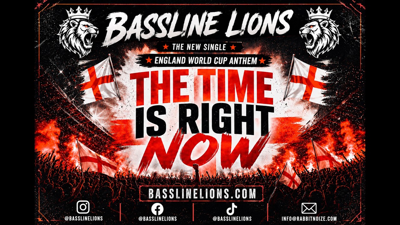 Watch The Official England World Cup Song - Bassline Lions - The Time Is Right Now on YouTube Watch The Official England World Cup Song - Bassline Lions - The Time Is Right Now on YouTube