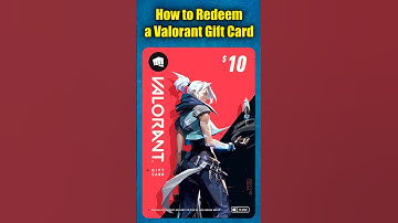 How to Redeem Valorant Gift Card Code From Amazon or From a Physical Store