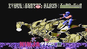 Ninja Gaiden 3   The Ancient Ship of Doom   (Nes) 4K 60Fps  Playthrough