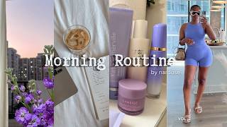 My Living Alone Diaries | MY MORNING ROUTINE |   self care   workout   FluffCO, hair   nails & MORE🤍