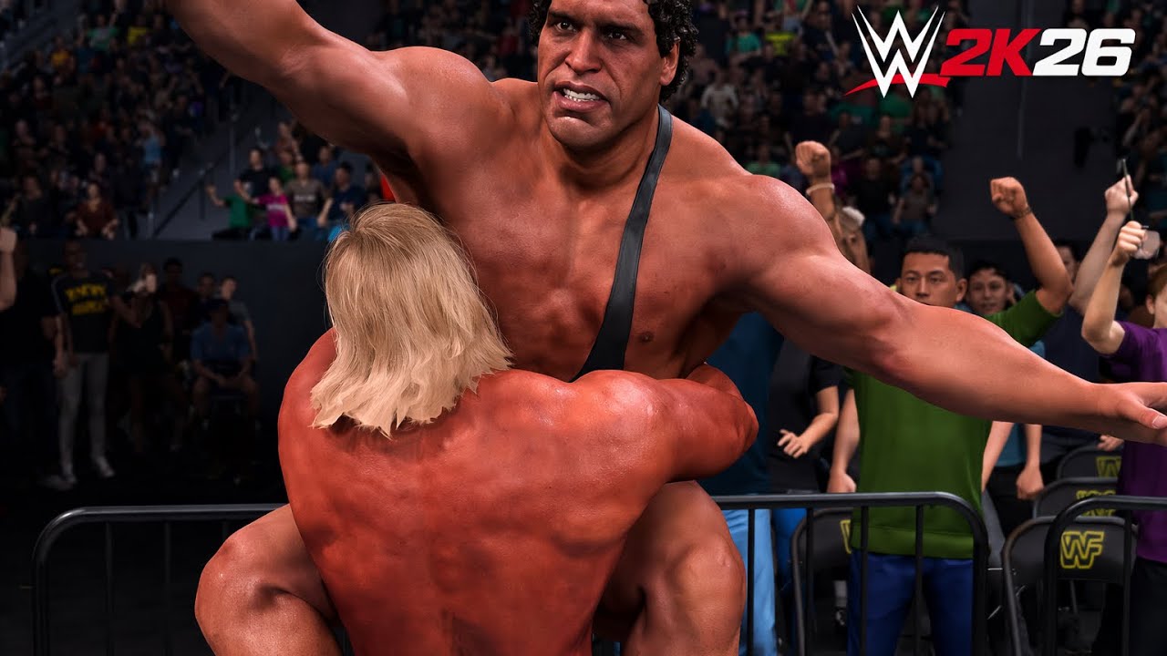 WWE 2K26 Andre the Giant vs Hulk Hogan