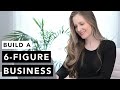 How I Built a 6-Figure Business in One Year (My 12-month journey as a blogger and YouTuber)
