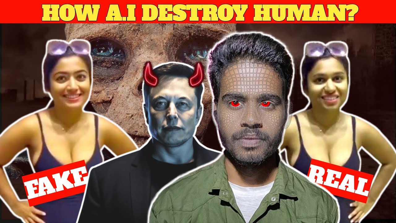 scary of Deepfake technology rashmika deepfakewill a.i destroy us? Deepfak ai YouTube