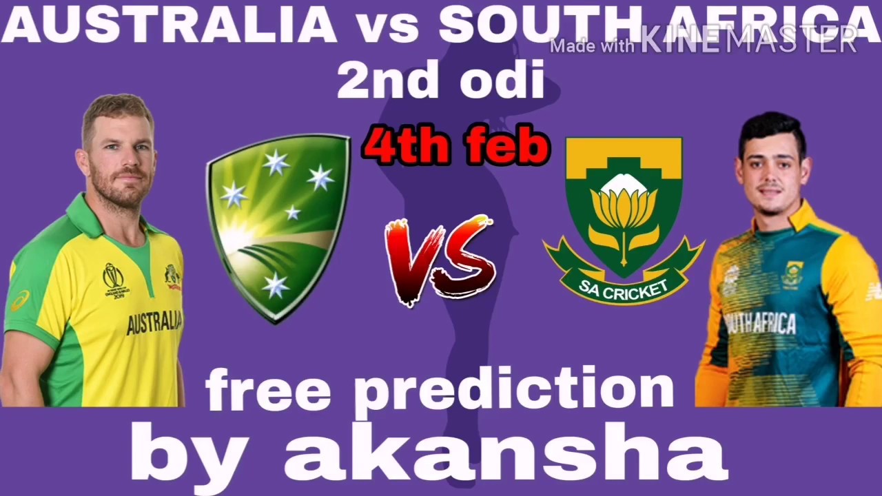 ODI match 2020 south africa vs australia match no 2nd preview and prediction by akansha