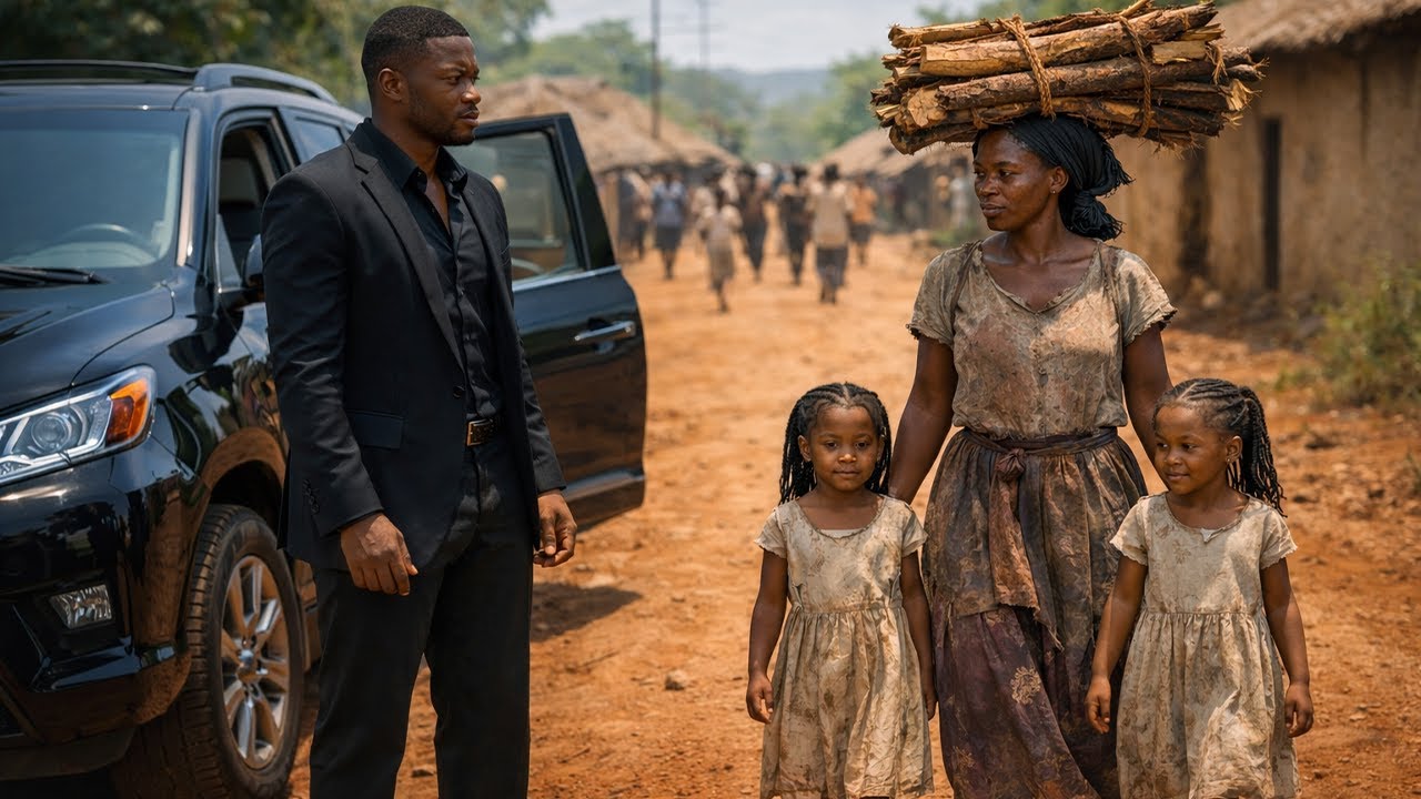 Il Devient Milliardaire… Puis Découvre Son Ex-Femme Portant du Bois avec Leurs Jumeaux