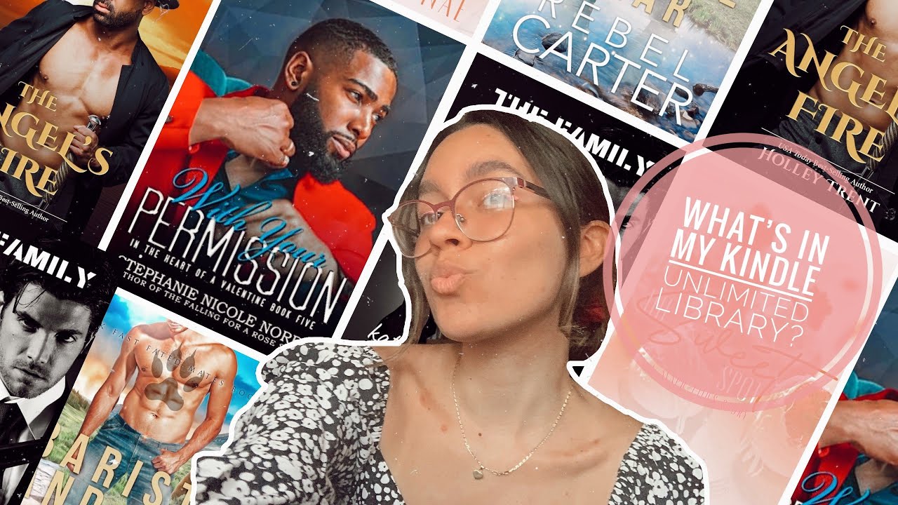 what’s in my kindle unlimited library? | romance books!✨