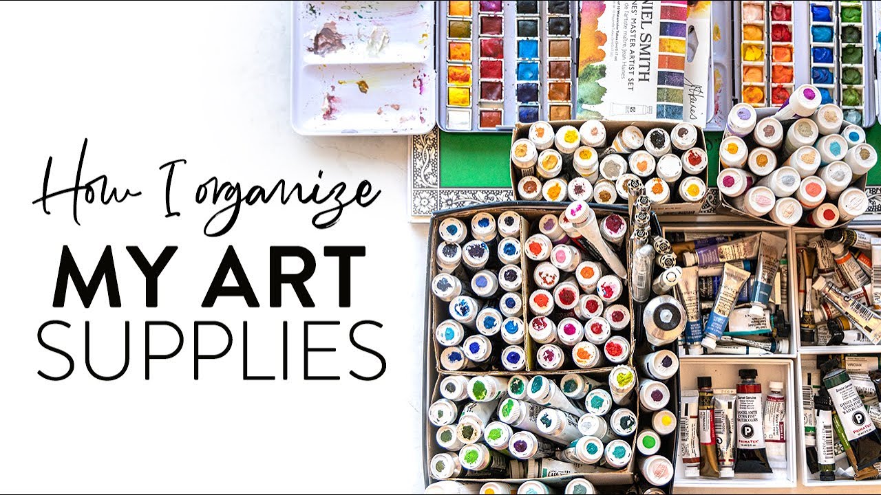 How I Finally Got Our Art Supplies Organized - Project Nursery