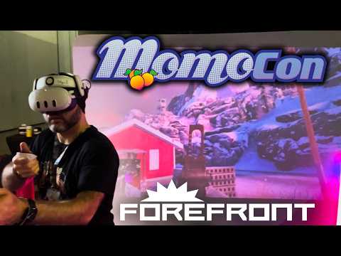 MomoCon 2026 | I PLAYED FOREFRONT VR & IRON REBELLION