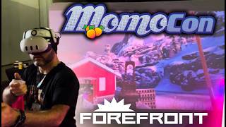 MomoCon 2026 | I PLAYED FOREFRONT VR & IRON REBELLION