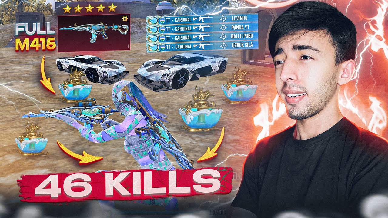 YANGI M416 VA CHIROYLI TOP-1 🔥 90-FPS PUBG MOBILE!!!