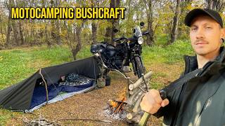 ACAMPADA Bushcraft SIN CARPA ll Cocinando PIZZA RUSTICA en el MONTE