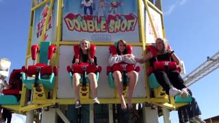 Double Shot Ride at Santa Cruz Beach Boardwalk, California