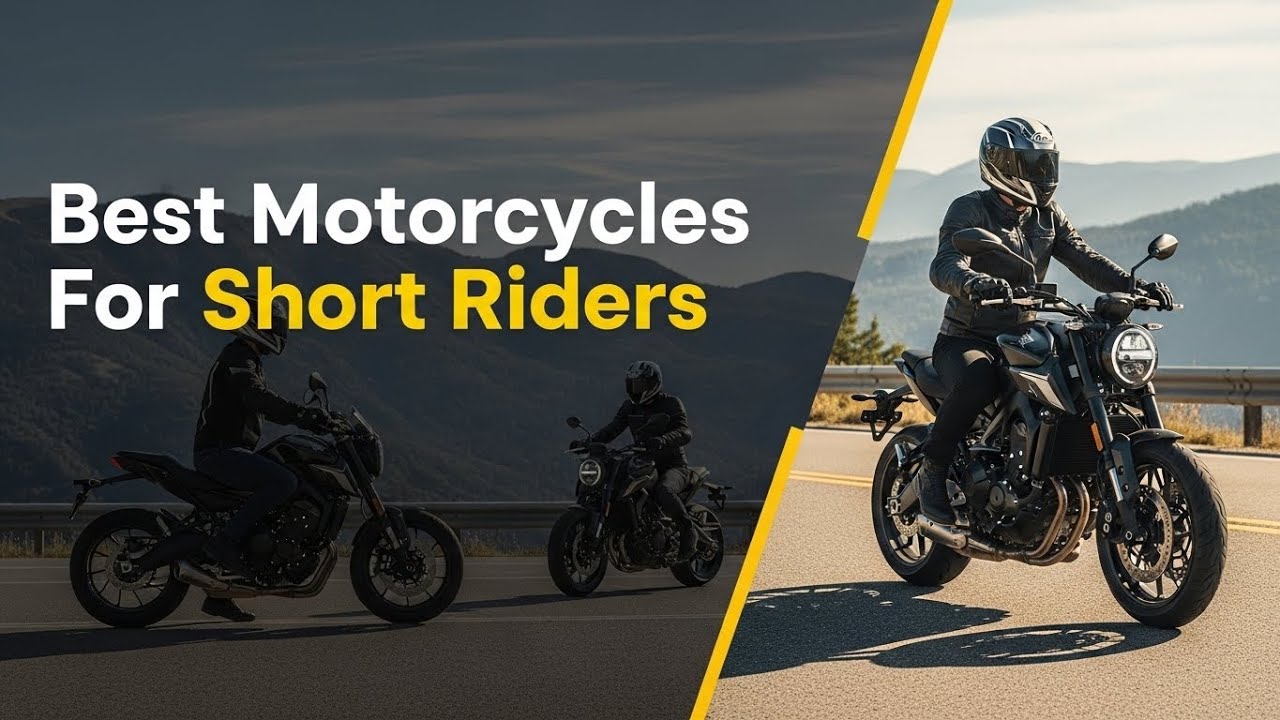 TOP 5 Best Motorcycles For Short Riders 2026 | Motorcycles For Short Riders You Can Actually Ride